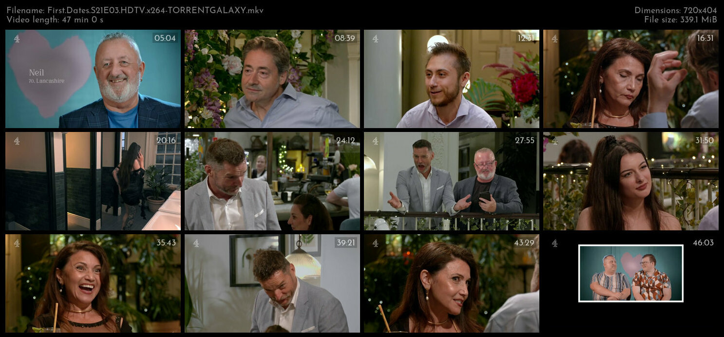 First Dates S21E03 HDTV x264 TORRENTGALAXY