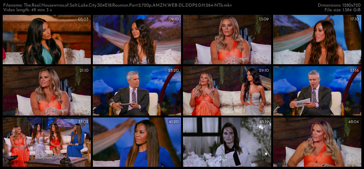 The Real Housewives of Salt Lake City S04E18 Reunion Part 2 720p AMZN WEB DL DDP2 0 H 264 NTb TGx