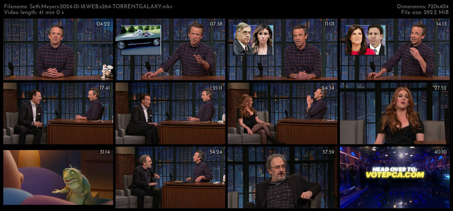 Seth Meyers 2024 01 18 WEB x264 TORRENTGALAXY