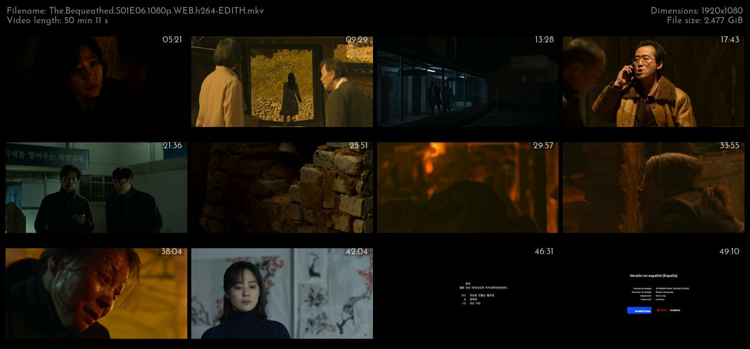 The Bequeathed S01 COMPLETE KOREAN 1080p NF WEB h264 EDITH TGx