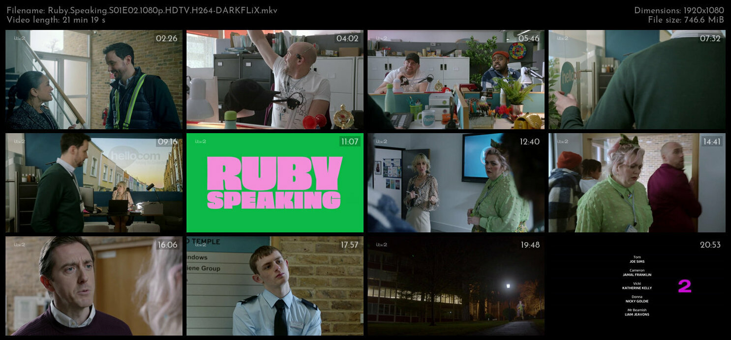 Ruby Speaking S01E02 1080p HDTV H264 DARKFLiX TGx