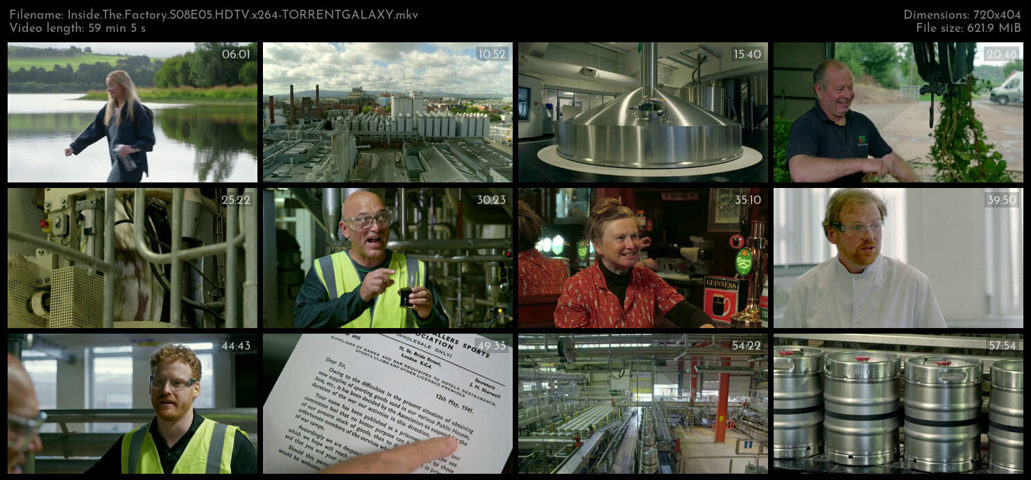 Inside The Factory S08E05 HDTV x264 TORRENTGALAXY