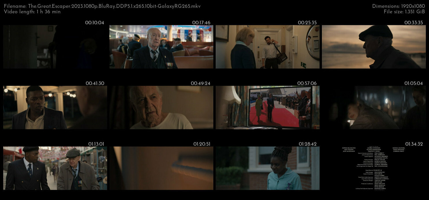 The Great Escaper 2023 1080p BluRay DDP5 1 x265 10bit GalaxyRG265