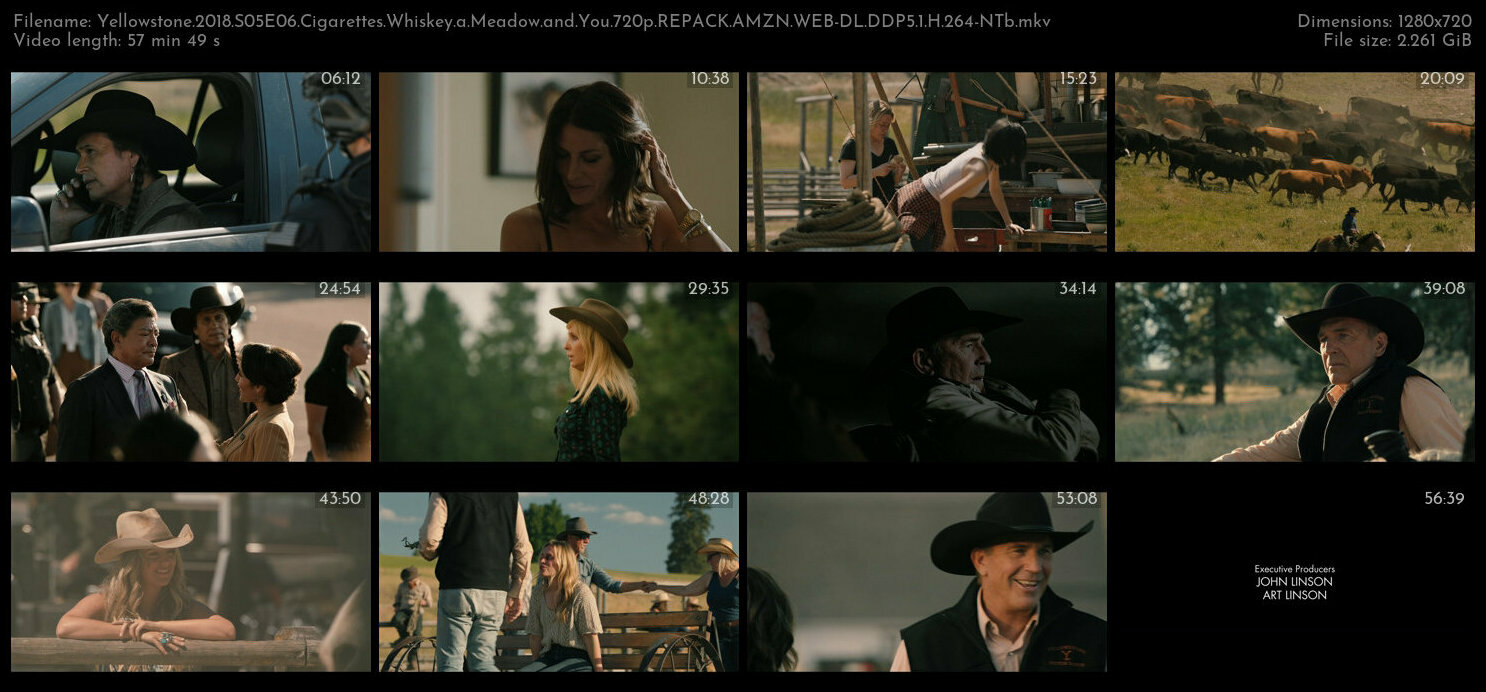 Yellowstone 2018 S05E06 Cigarettes Whiskey a Meadow and You 720p REPACK AMZN WEB DL DDP5 1 H 264 NTb