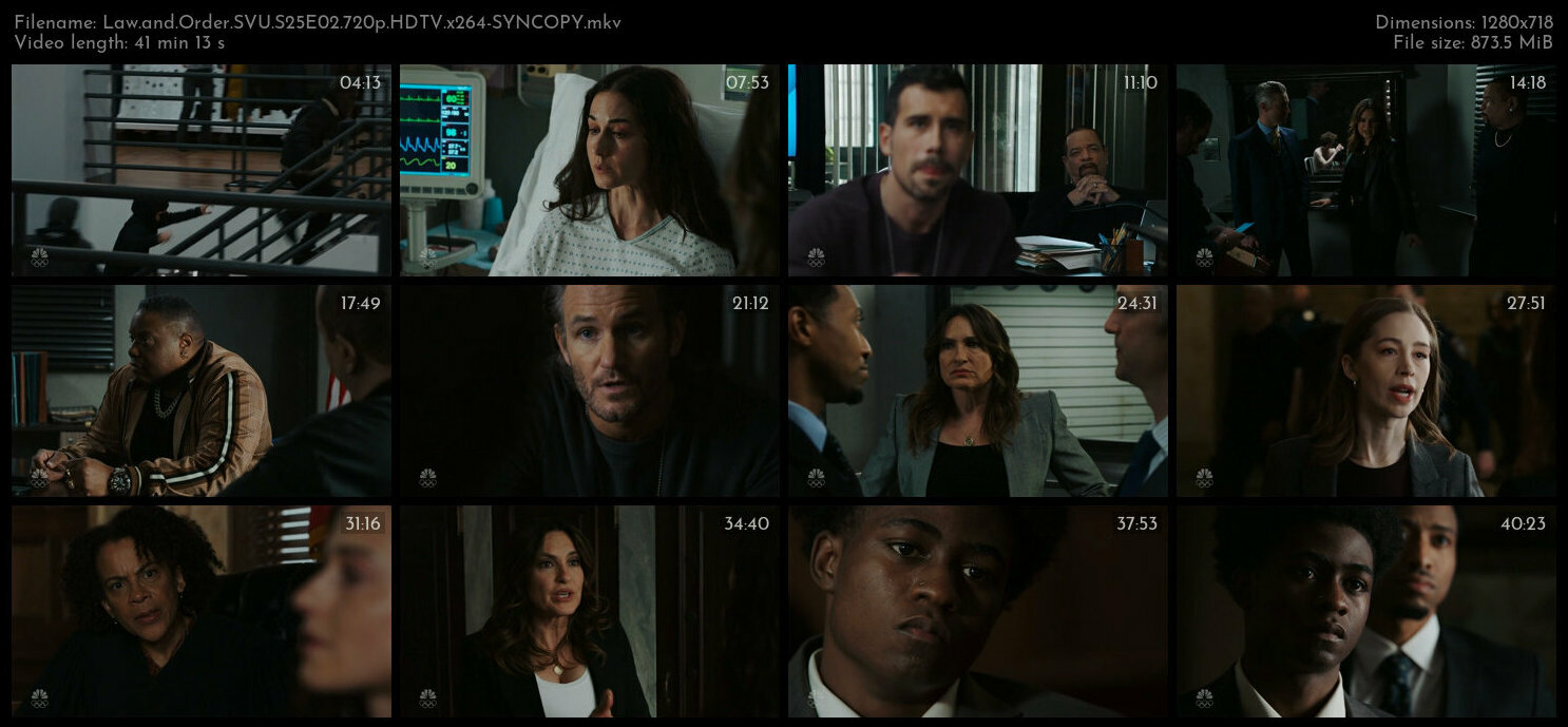 Law and Order SVU S25E02 720p HDTV x264 SYNCOPY TGx