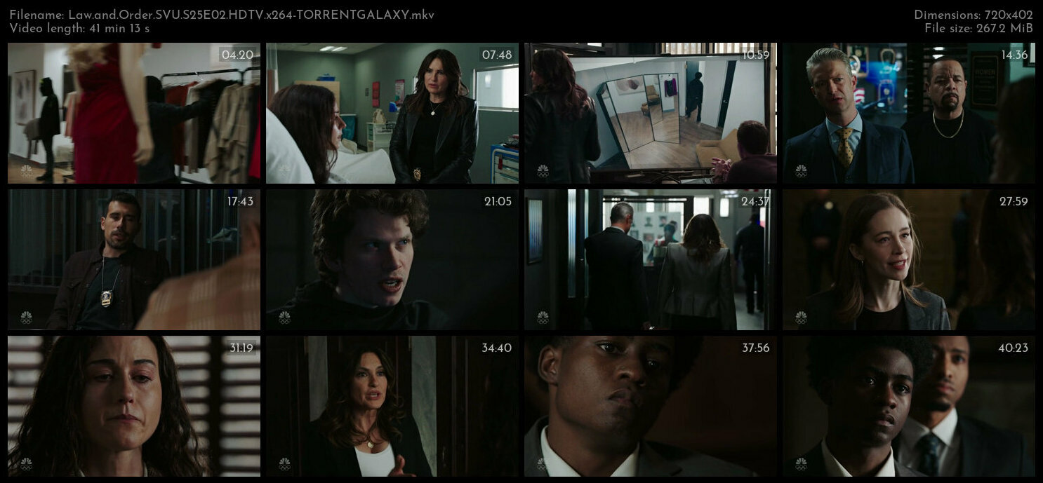 Law and Order SVU S25E02 HDTV x264 TORRENTGALAXY