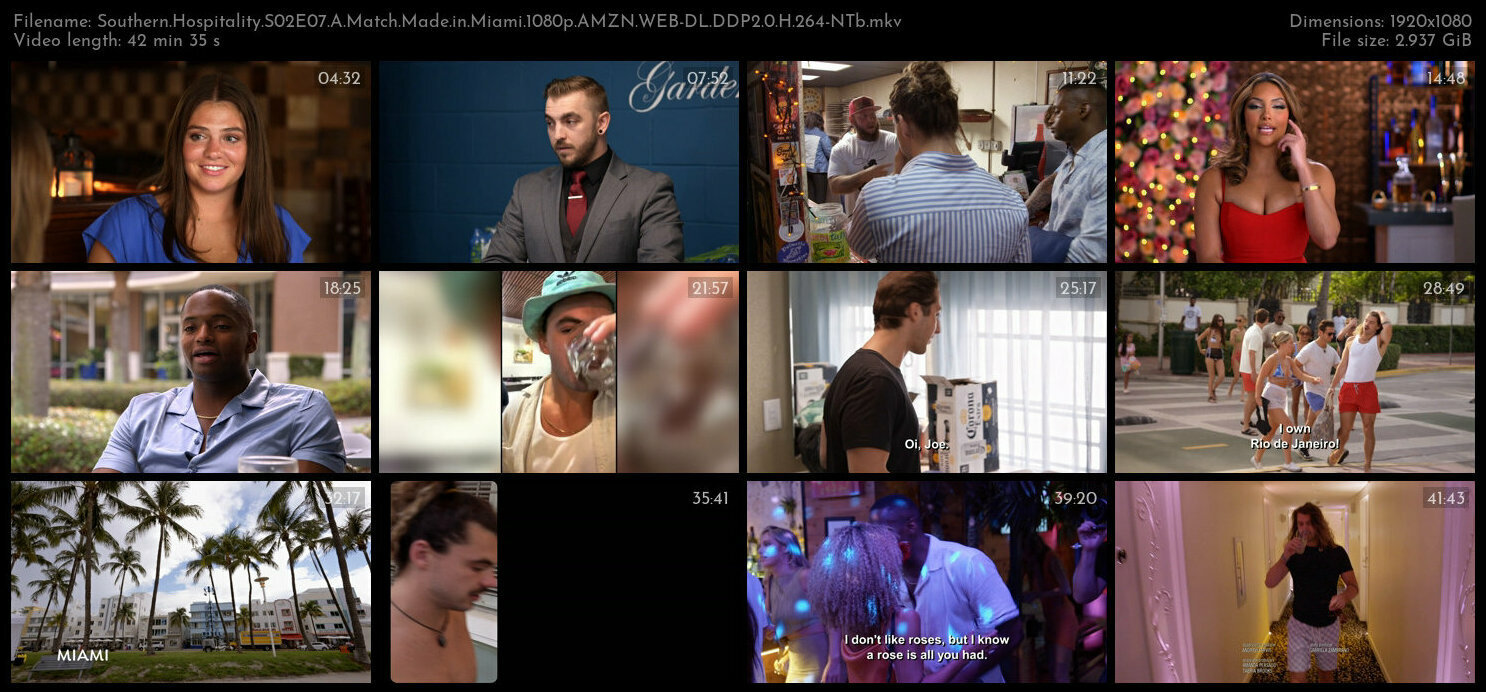 Southern Hospitality S02E07 A Match Made in Miami 1080p AMZN WEB DL DDP2 0 H 264 NTb TGx