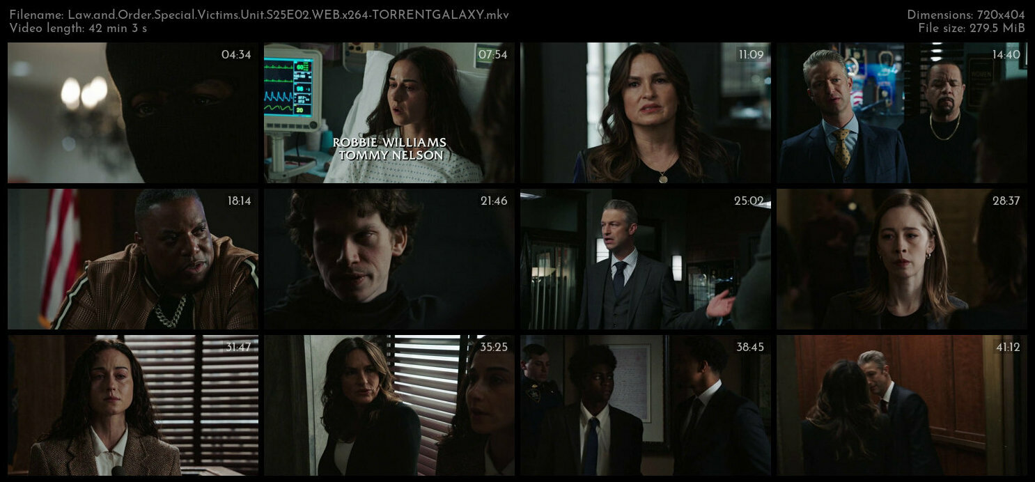 Law and Order Special Victims Unit S25E02 WEB x264 TORRENTGALAXY