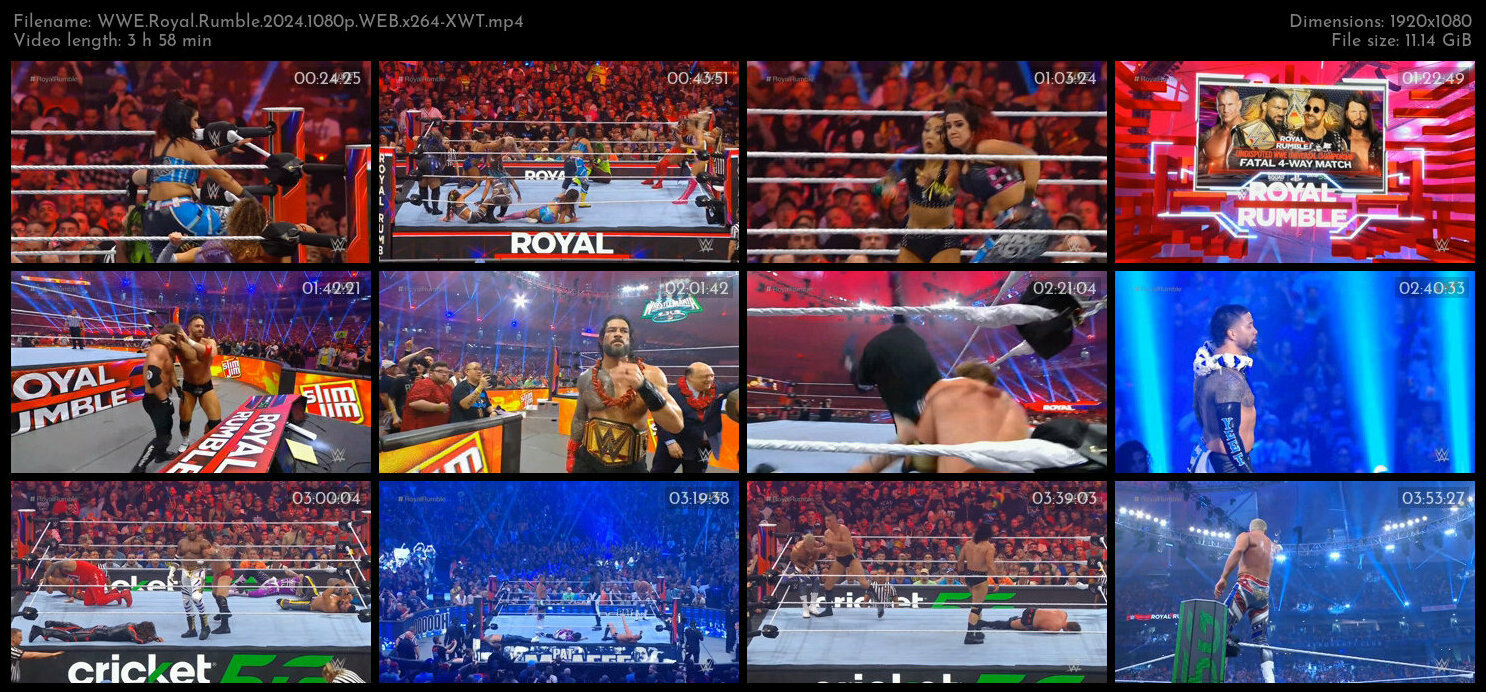 WWE Royal Rumble 2024 1080p WEB x264 XWT TGx