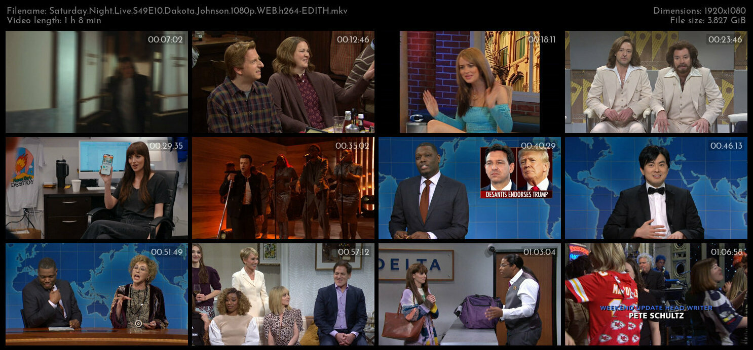 Saturday Night Live S49E10 Dakota Johnson 1080p WEB h264 EDITH TGx