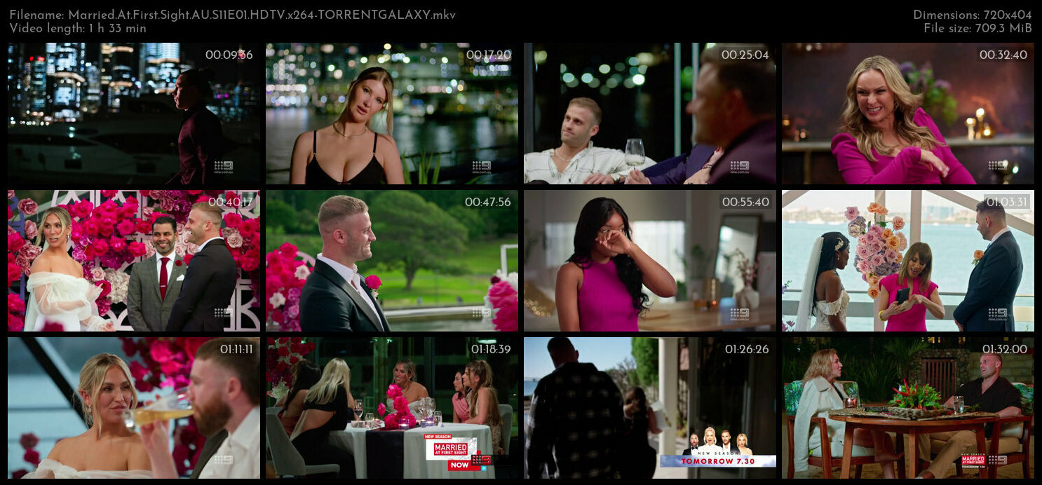 Married At First Sight AU S11E01 HDTV x264 TORRENTGALAXY