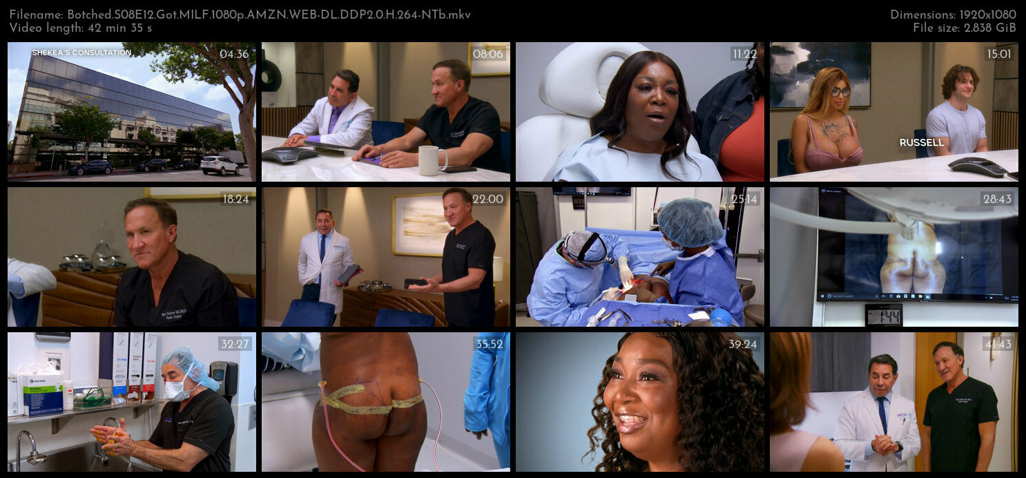 Botched S08E12 Got MILF 1080p AMZN WEB DL DDP2 0 H 264 NTb TGx