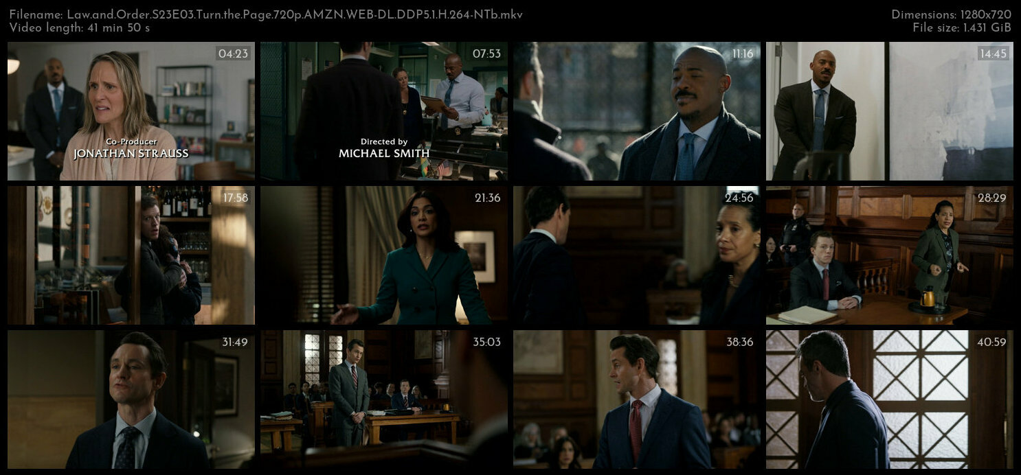 Law and Order S23E03 Turn the Page 720p AMZN WEB DL DDP5 1 H 264 NTb TGx