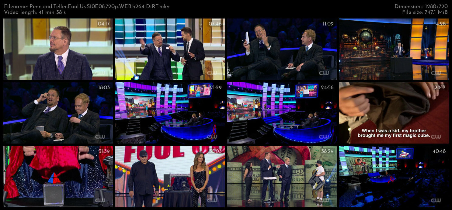 Penn and Teller Fool Us S10E08 720p WEB h264 DiRT TGx