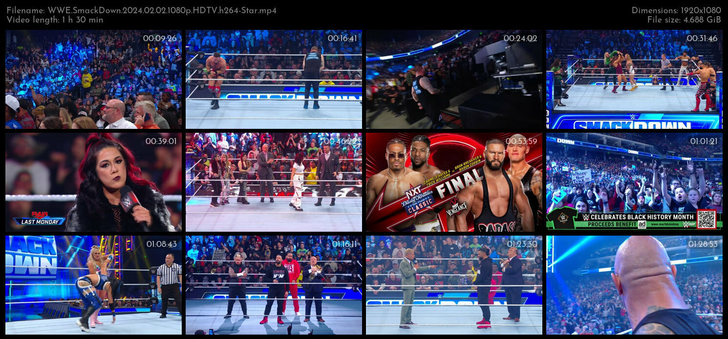 WWE SmackDown 2024 02 02 1080p HDTV h264 Star TGx