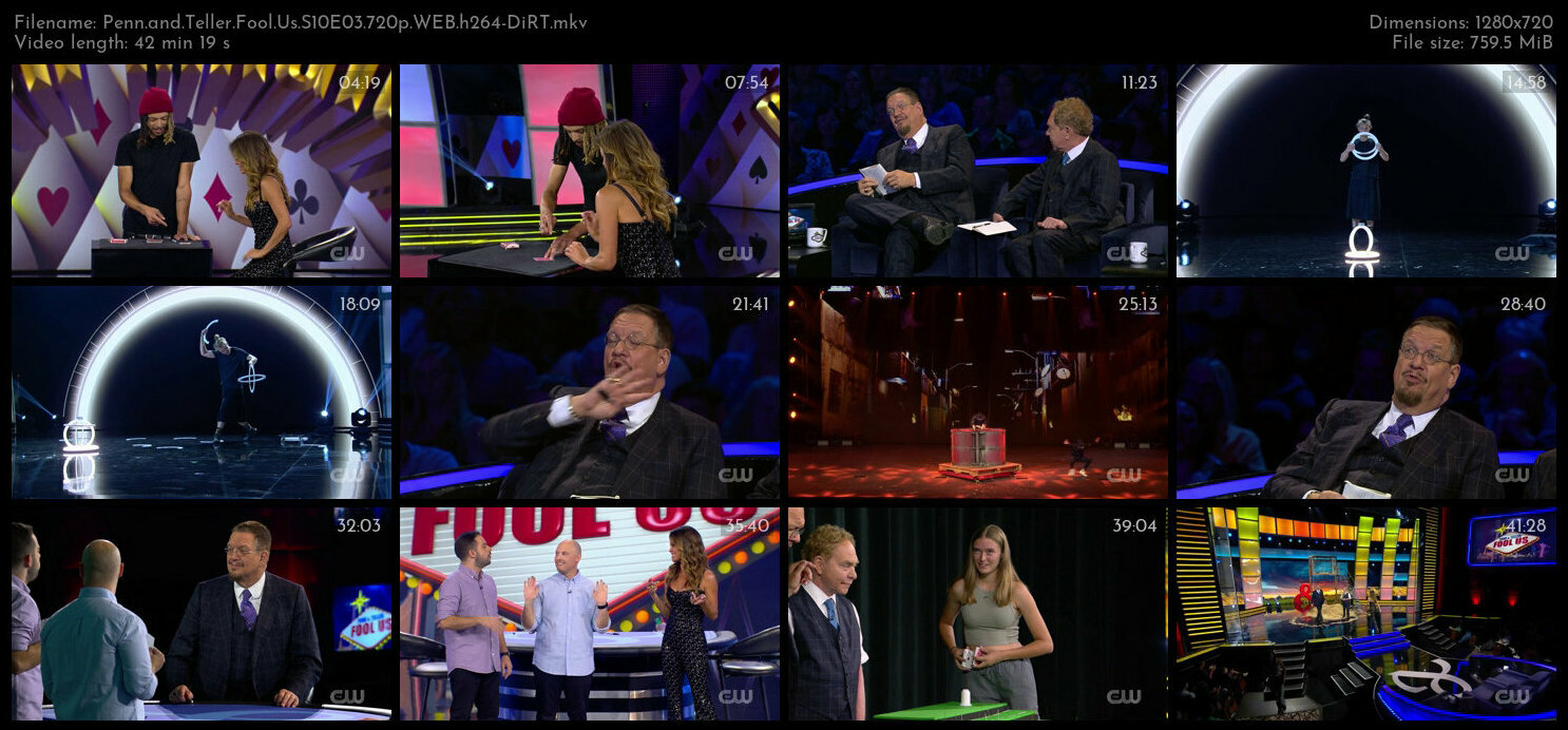 Penn and Teller Fool Us S10E03 720p WEB h264 DiRT TGx