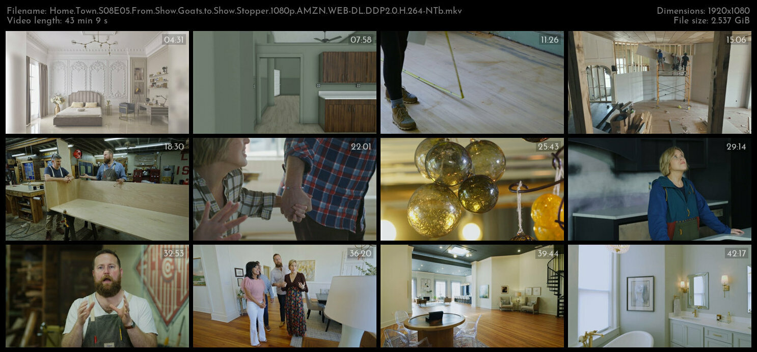 Home Town S08E05 From Show Goats to Show Stopper 1080p AMZN WEB DL DDP2 0 H 264 NTb TGx