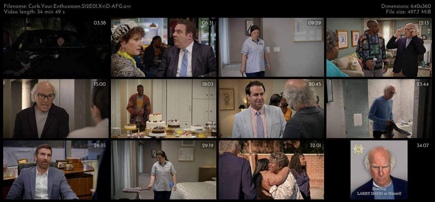 Curb Your Enthusiasm S12E01 XviD AFG TGx