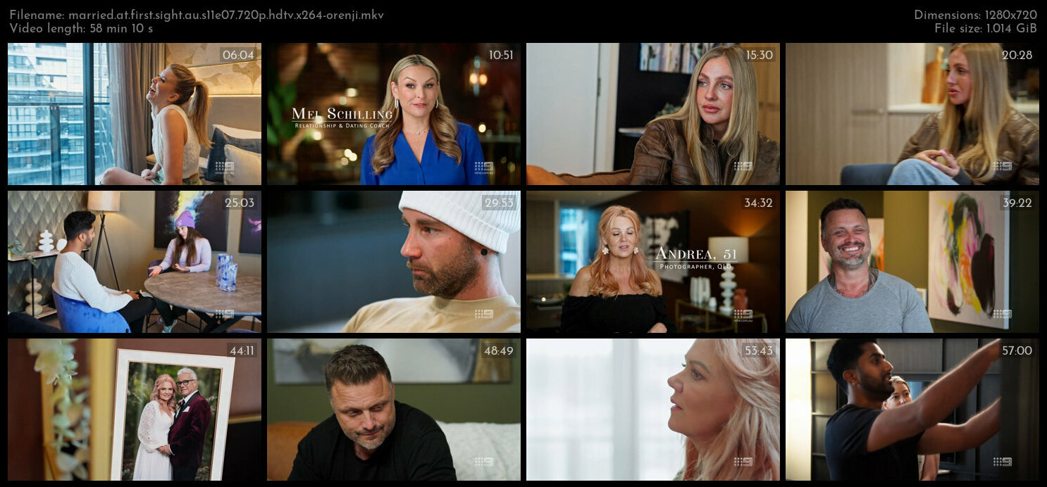 Married At First Sight AU S11E07 720p HDTV x264 ORENJI TGx