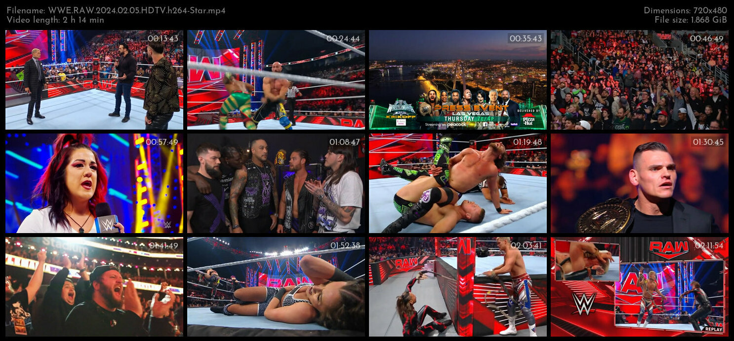 WWE RAW 2024 02 05 HDTV h264 Star TGx