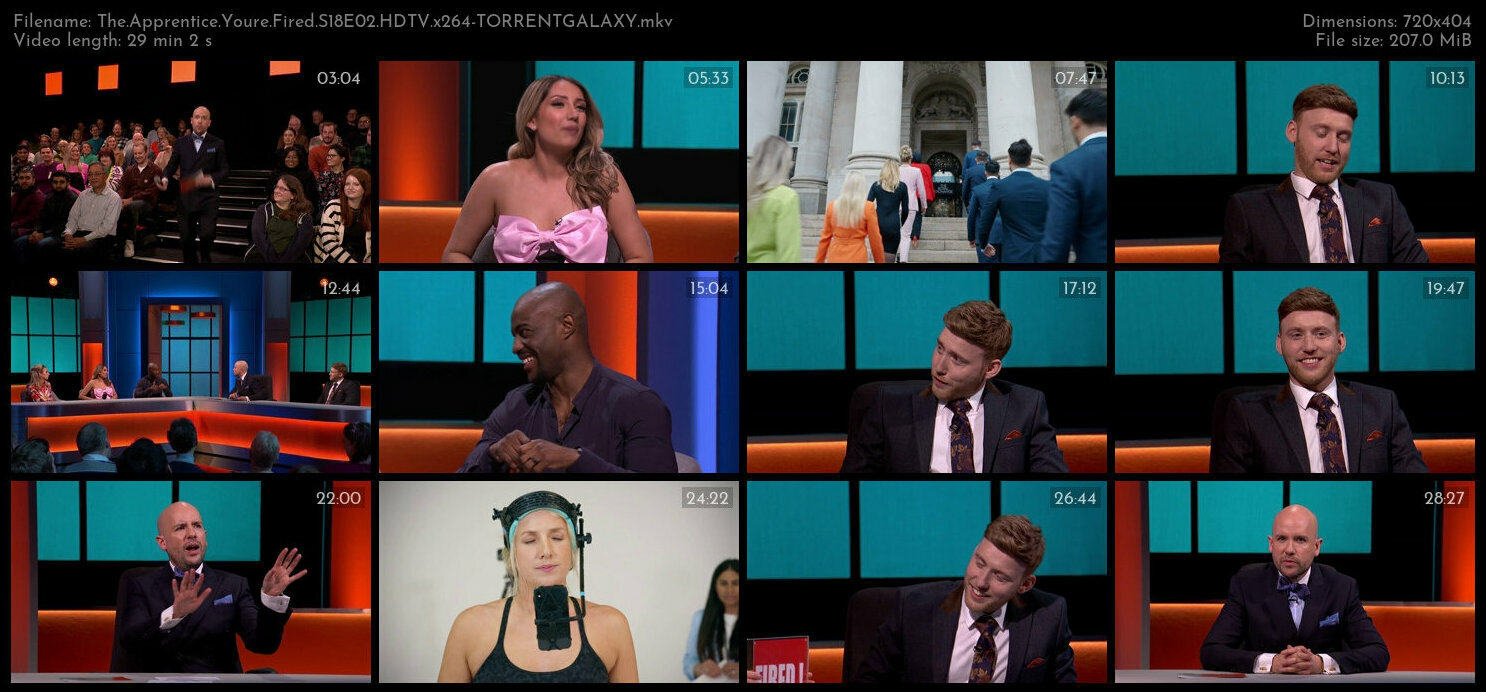 The Apprentice Youre Fired S18E02 HDTV x264 TORRENTGALAXY
