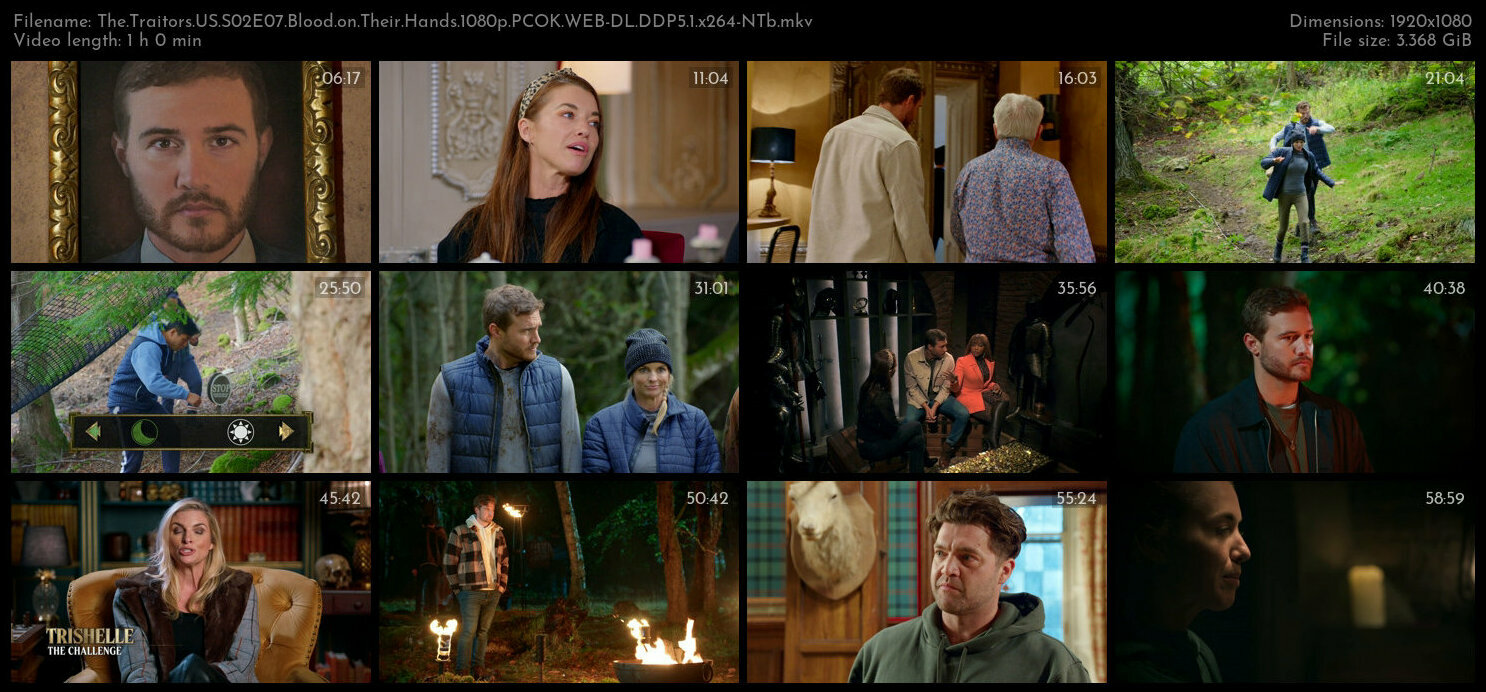 The Traitors US S02E07 Blood on Their Hands 1080p PCOK WEB DL DDP5 1 x264 NTb TGx