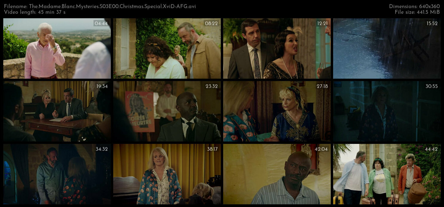 The Madame Blanc Mysteries S03E00 Christmas Special XviD AFG TGx