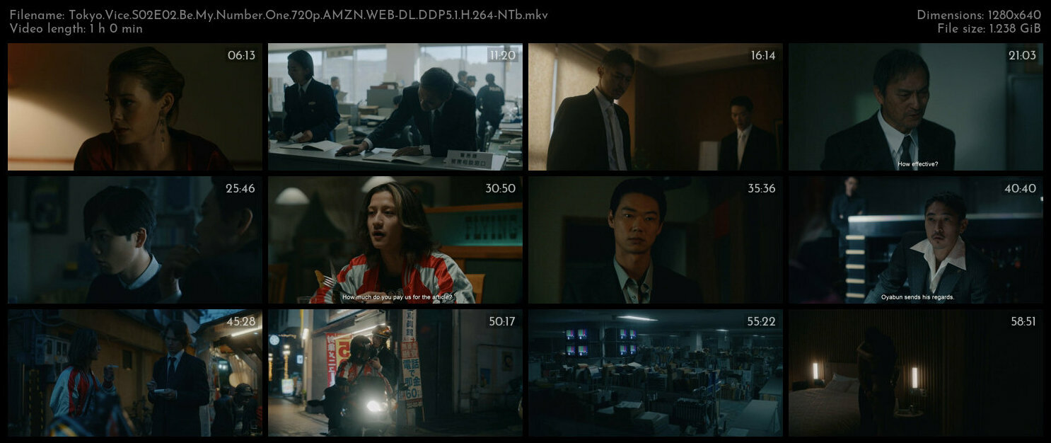 Tokyo Vice S02E02 Be My Number One 720p AMZN WEB DL DDP5 1 H 264 NTb TGx