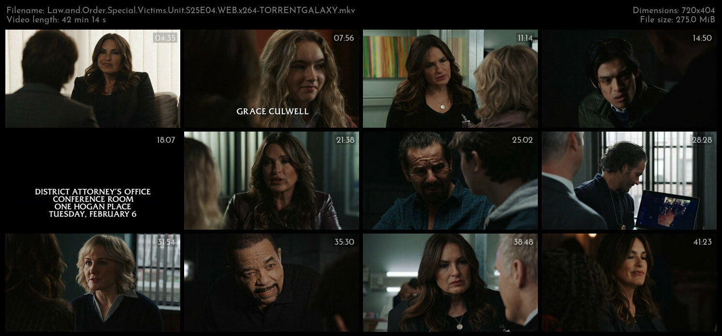 Law and Order Special Victims Unit S25E04 WEB x264 TORRENTGALAXY