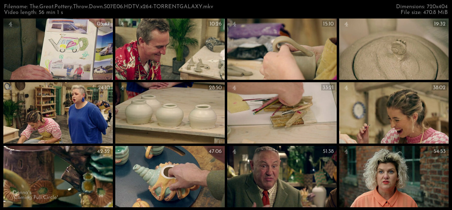 The Great Pottery Throw Down S07E06 HDTV x264 TORRENTGALAXY