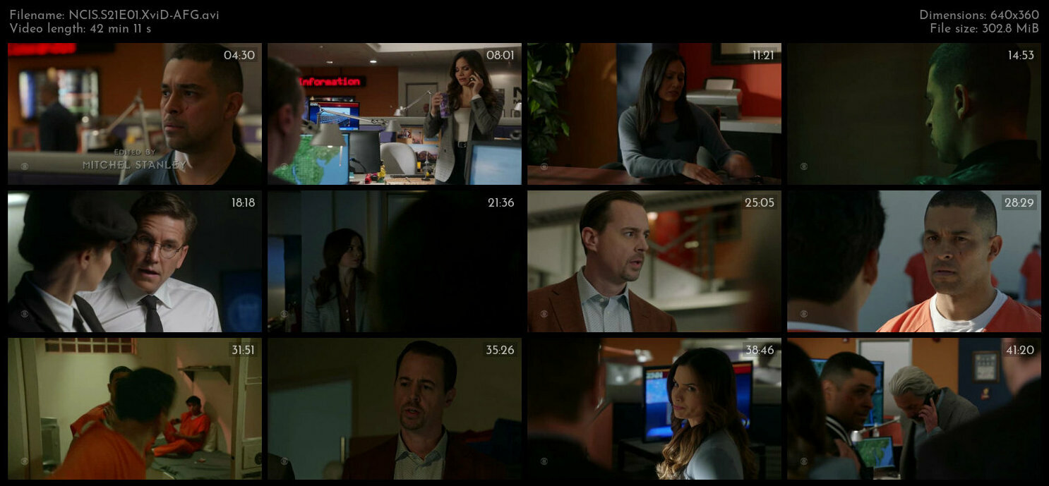 NCIS S21E01 XviD AFG TGx