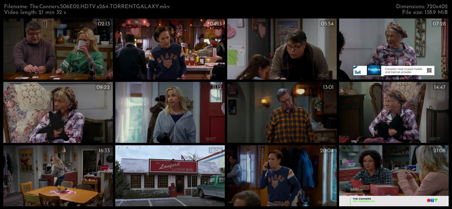 The Conners S06E02 HDTV x264 TORRENTGALAXY