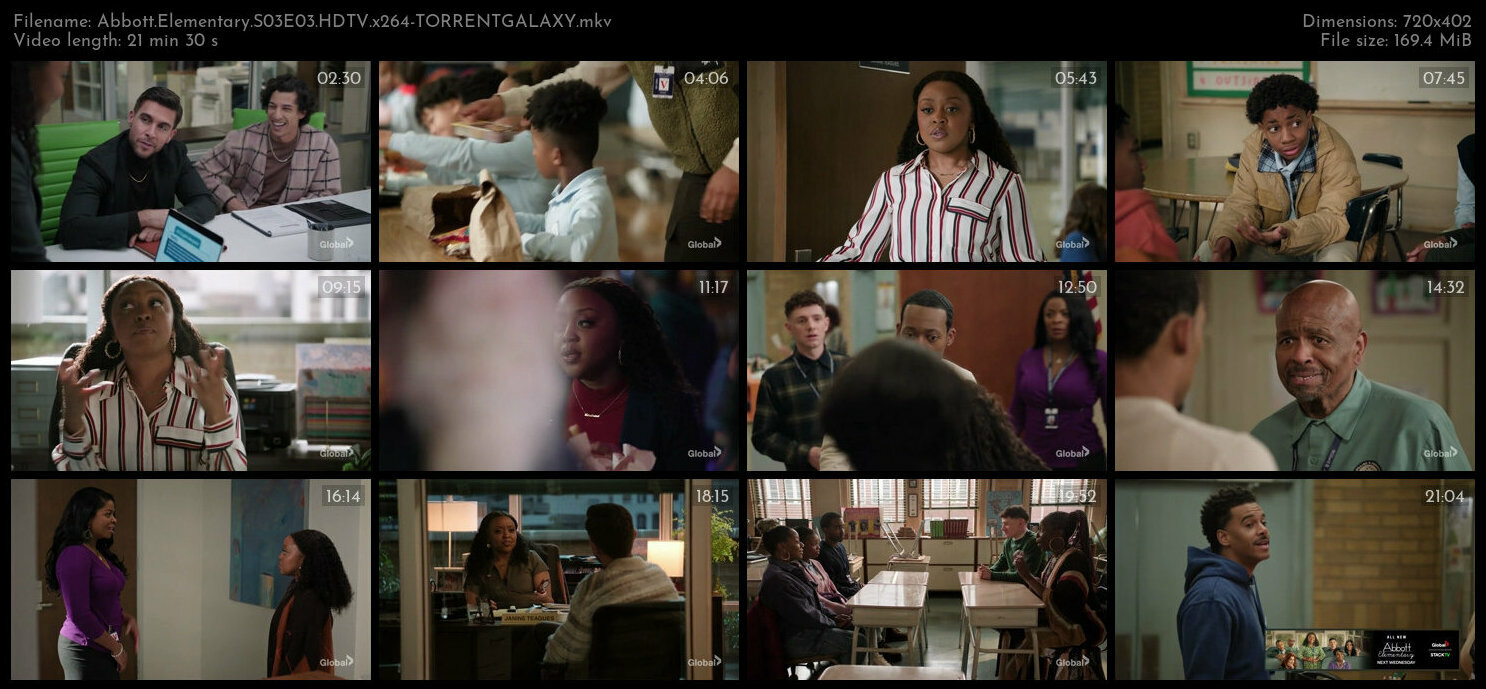 Abbott Elementary S03E03 HDTV x264 TORRENTGALAXY