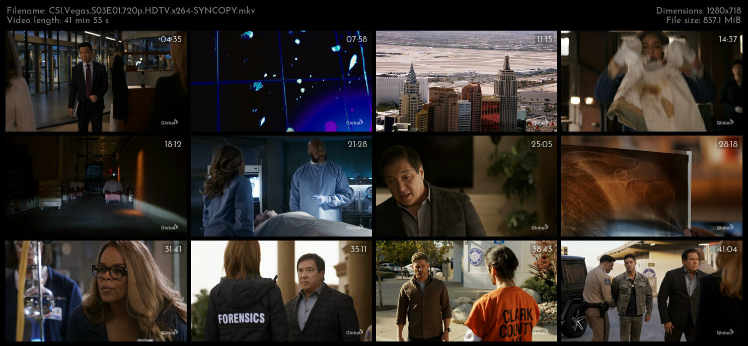 CSI Vegas S03E01 720p HDTV x264 SYNCOPY TGx