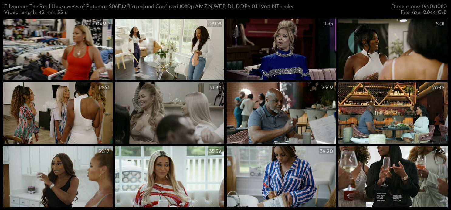 The Real Housewives of Potomac S08E12 Blazed and Confused 1080p AMZN WEB DL DDP2 0 H 264 NTb TGx