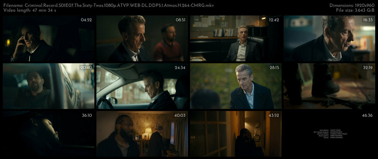 Criminal Record S01E07 The Sixty Twos 1080p ATVP WEB DL DDP5 1 Atmos H 264 CMRG TGx