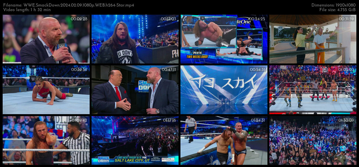WWE SmackDown 2024 02 09 1080p WEB h264 Star TGx