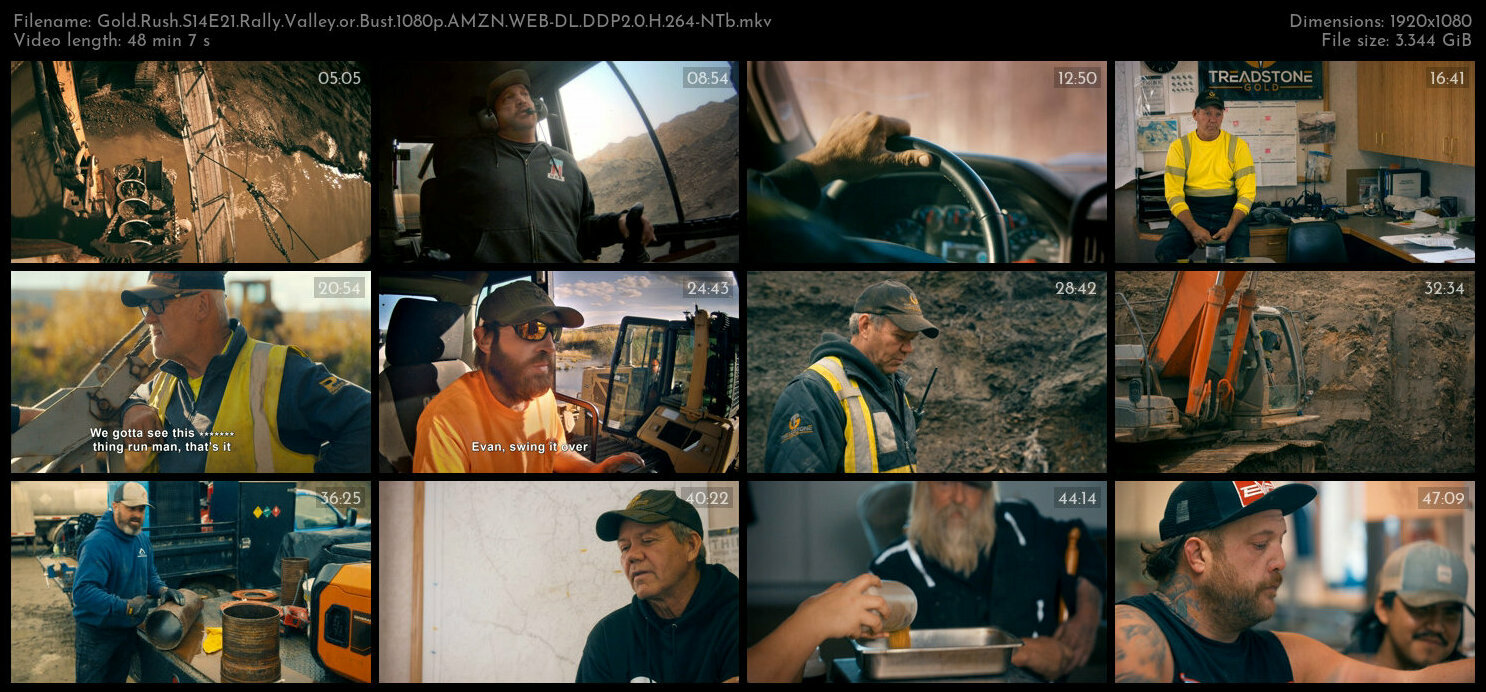 Gold Rush S14E21 Rally Valley or Bust 1080p AMZN WEB DL DDP2 0 H 264 NTb TGx