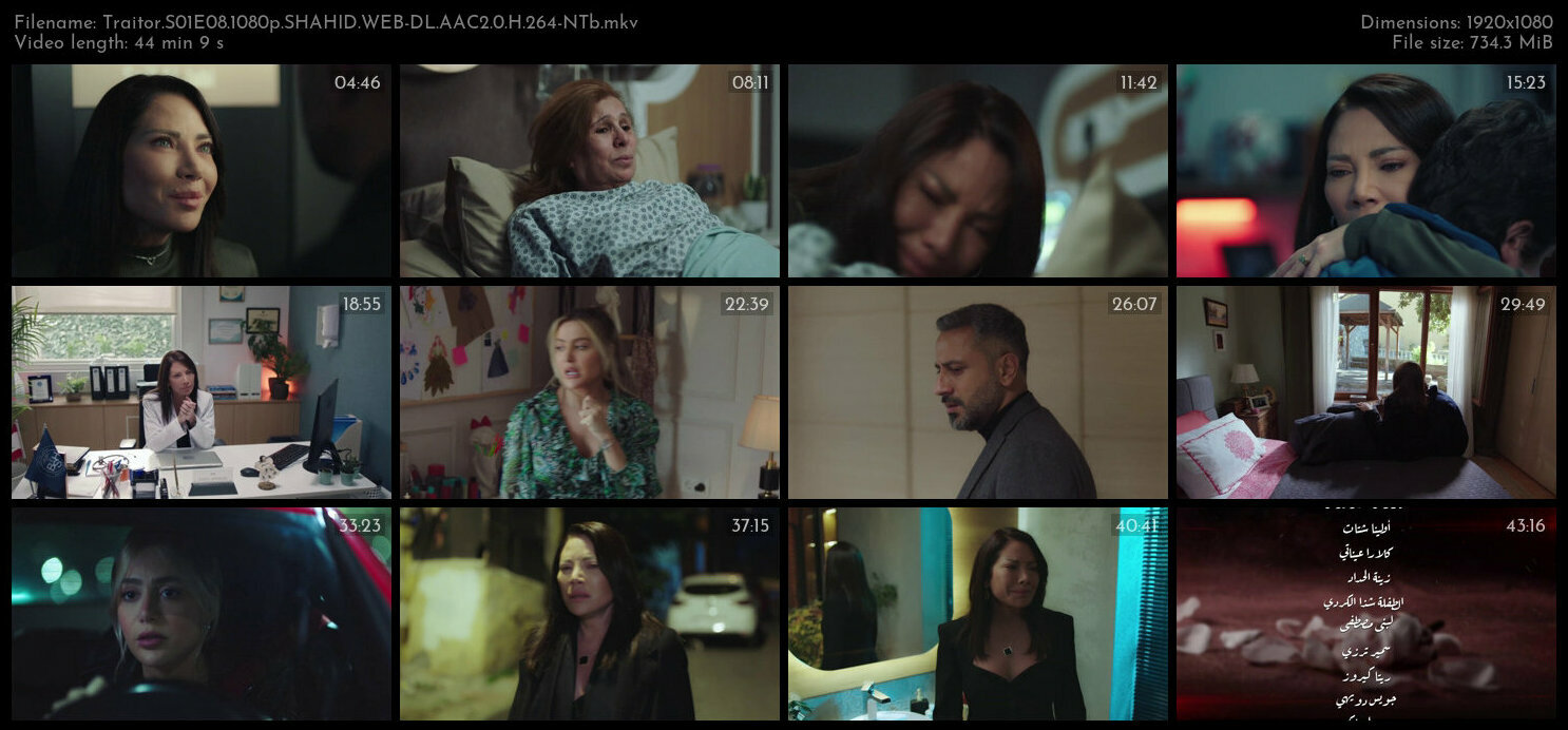 Traitor S01E08 1080p SHAHID WEB DL AAC2 0 H 264 NTb TGx