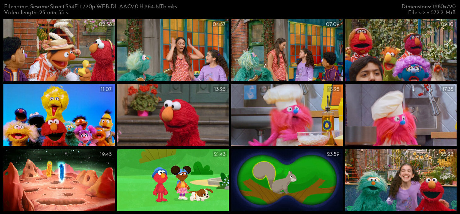 Sesame Street S54E11 720p WEB DL AAC2 0 H 264 NTb TGx