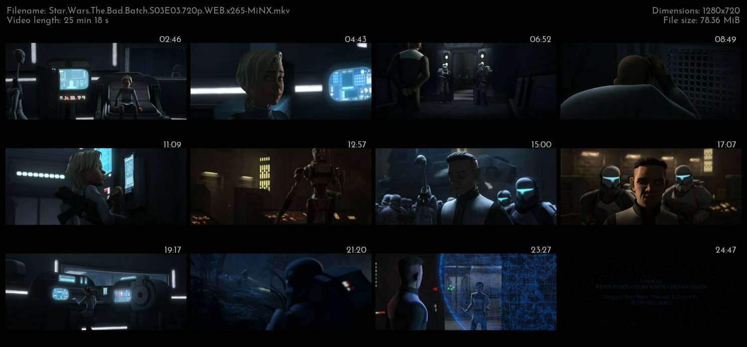 Star Wars The Bad Batch S03E03 720p WEB x265 MiNX TGx