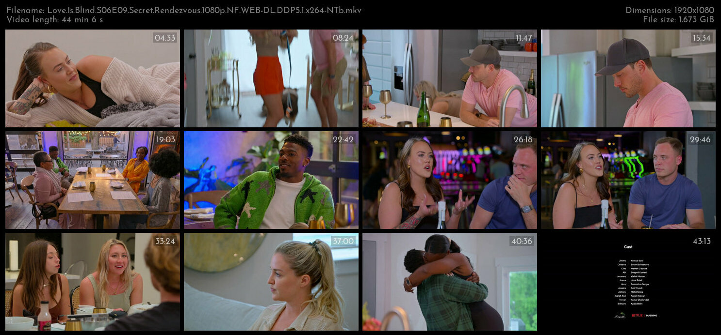 Love Is Blind S06E09 Secret Rendezvous 1080p NF WEB DL DDP5 1 x264 NTb TGx