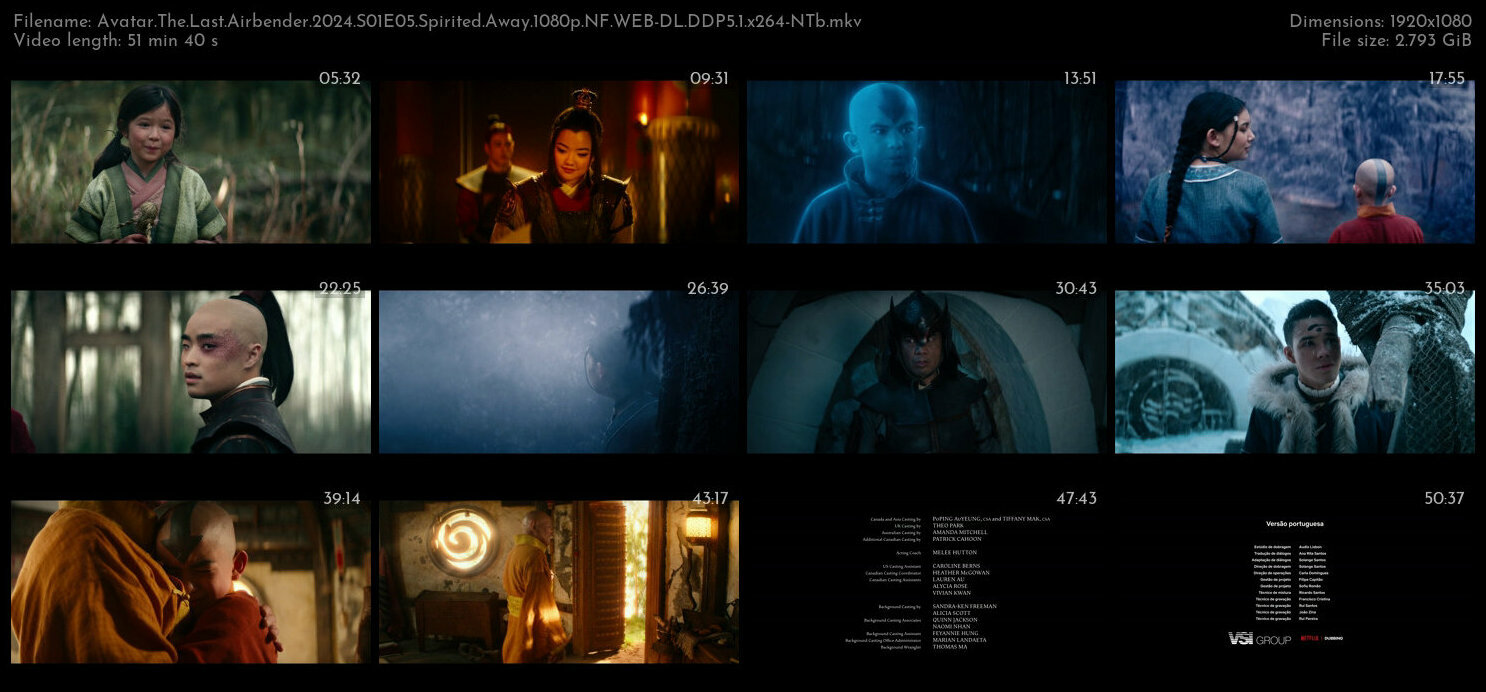 Download Avatar The Last Airbender 2024 S01E05 Spirited Away 1080p NF