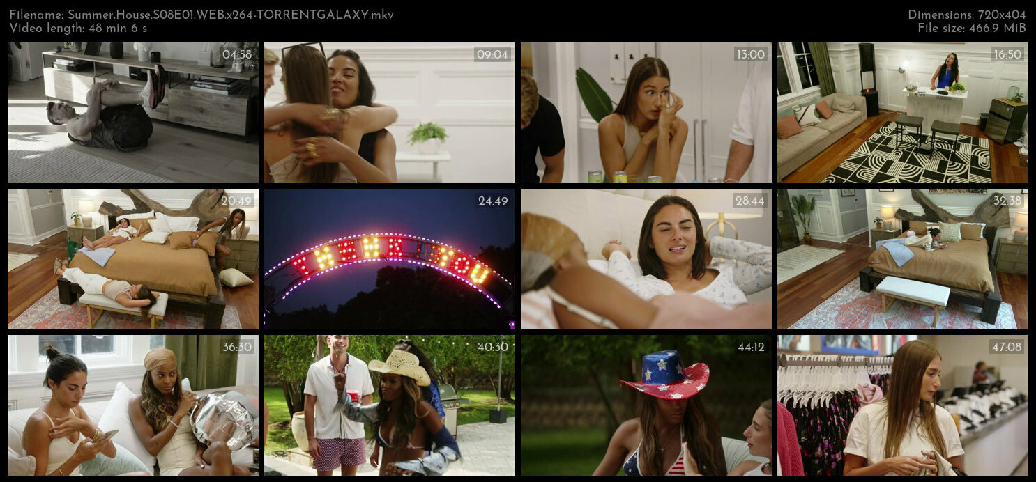 Summer House S08E01 WEB x264 TORRENTGALAXY