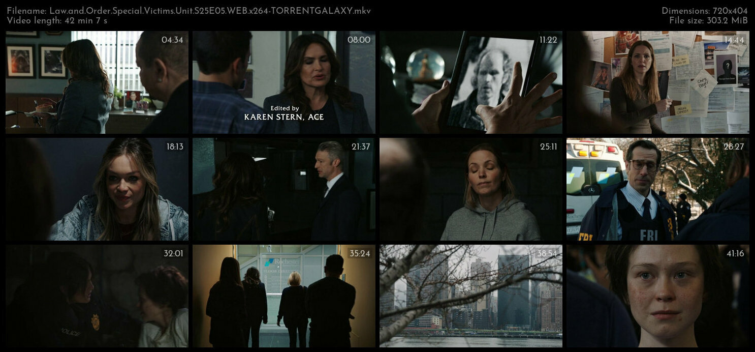 Law and Order Special Victims Unit S25E05 WEB x264 TORRENTGALAXY
