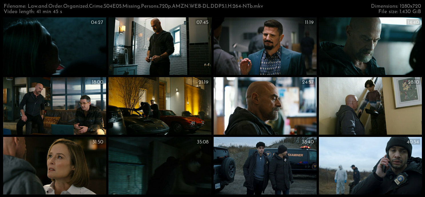 Law and Order Organized Crime S04E05 Missing Persons 720p AMZN WEB DL DDP5 1 H 264 NTb TGx