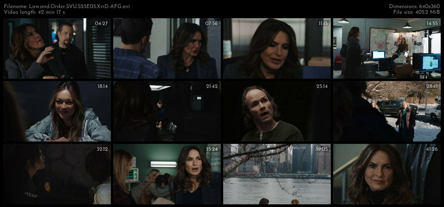 Law and Order SVU S25E05 XviD AFG TGx