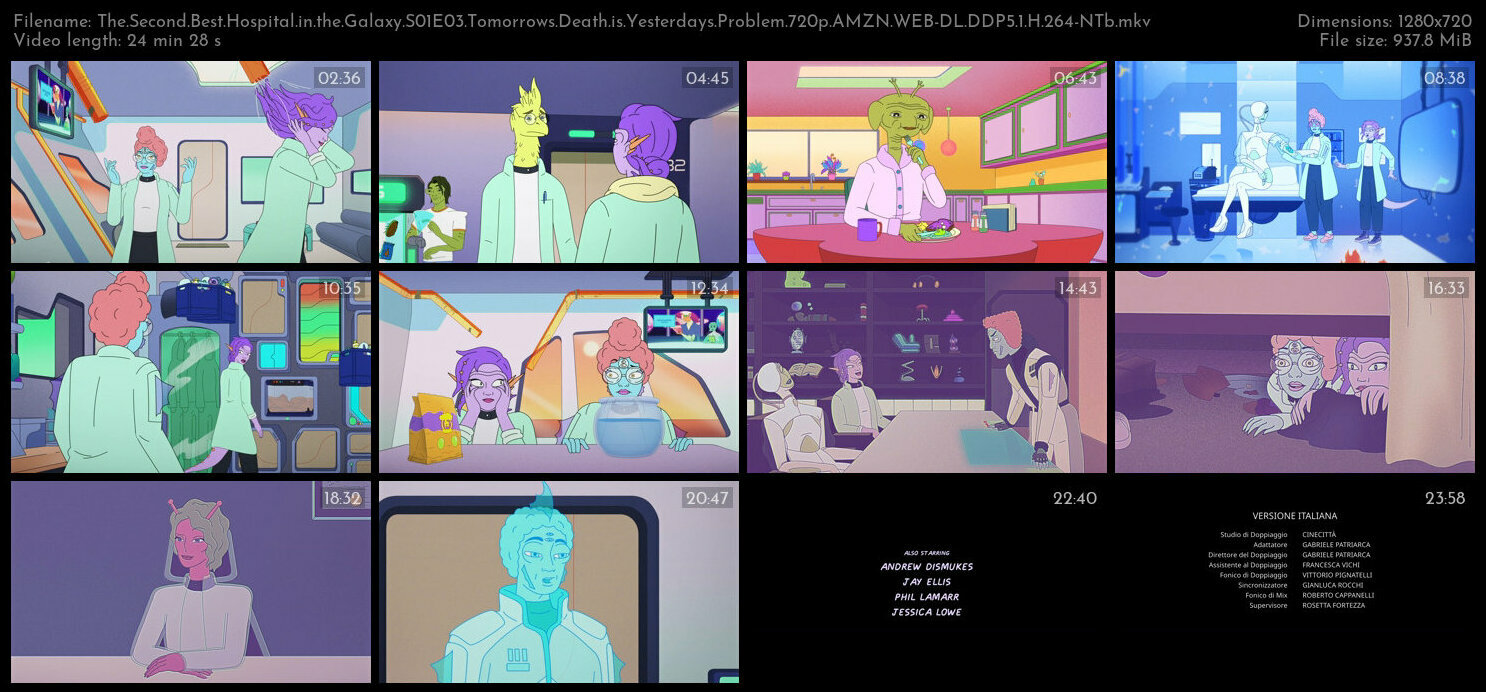The Second Best Hospital in the Galaxy S01E03 Tomorrows Death is Yesterdays Problem 720p AMZN WEB DL