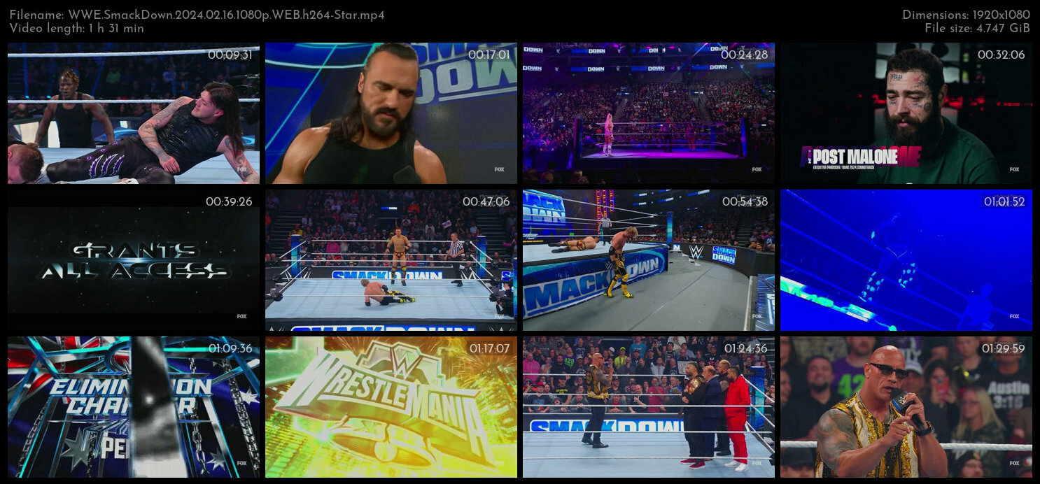WWE SmackDown 2024 02 16 1080p WEB h264 Star TGx