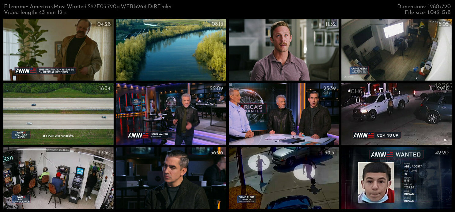 Americas Most Wanted S27E03 720p WEB h264 DiRT TGx